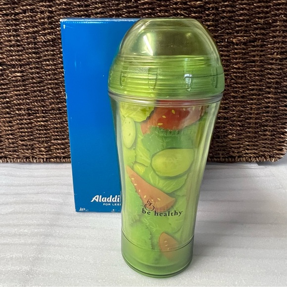 Aladdin Salad & Go Insulated Container 25 Ounce With Box Never Used 2006 - Picture 1 of 8